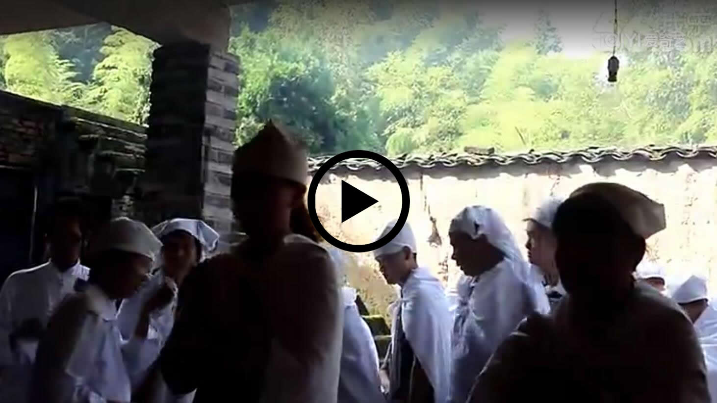 永康市金斗村李昌爐出殯視頻（四）做頭七至三七